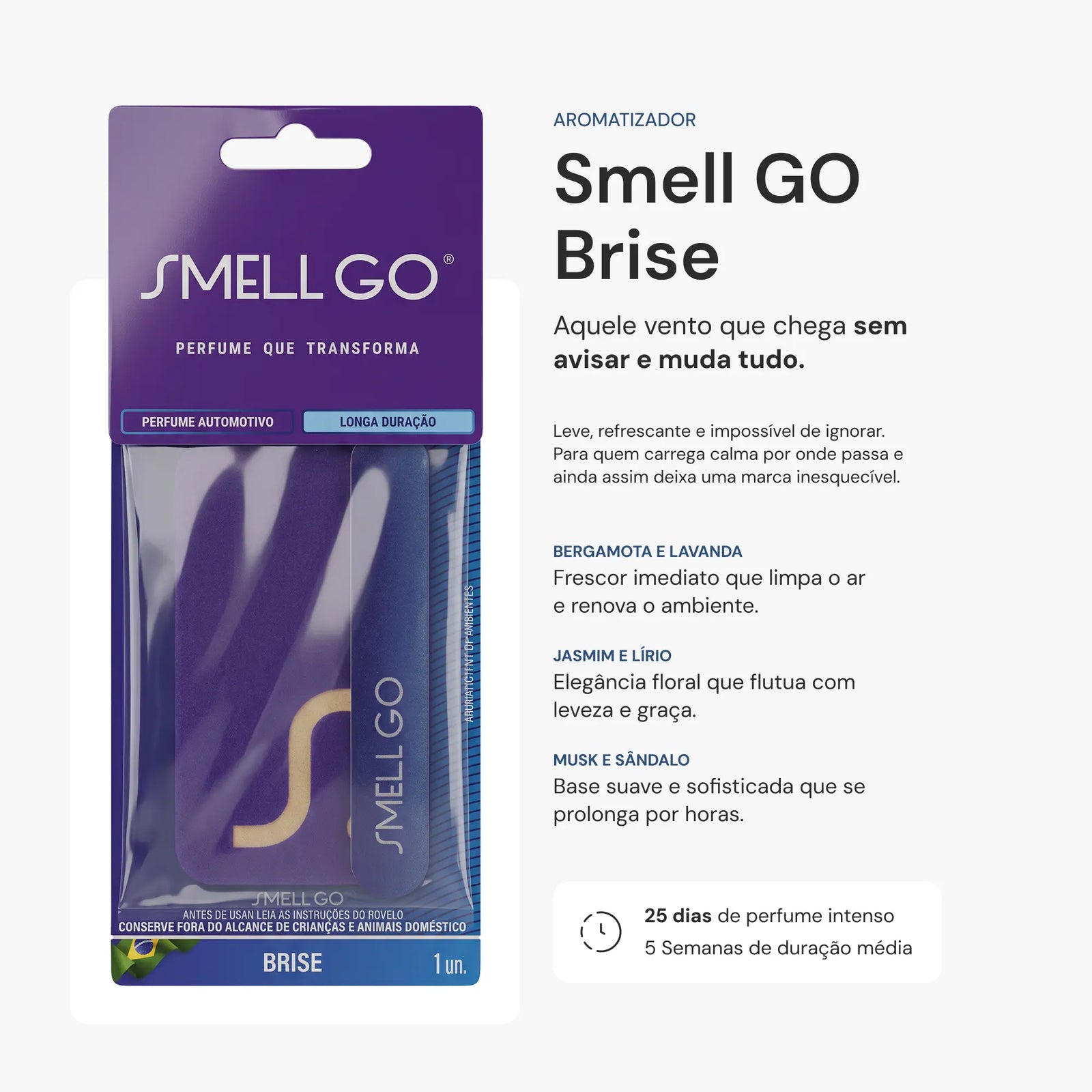 Aromatizador Smell Go