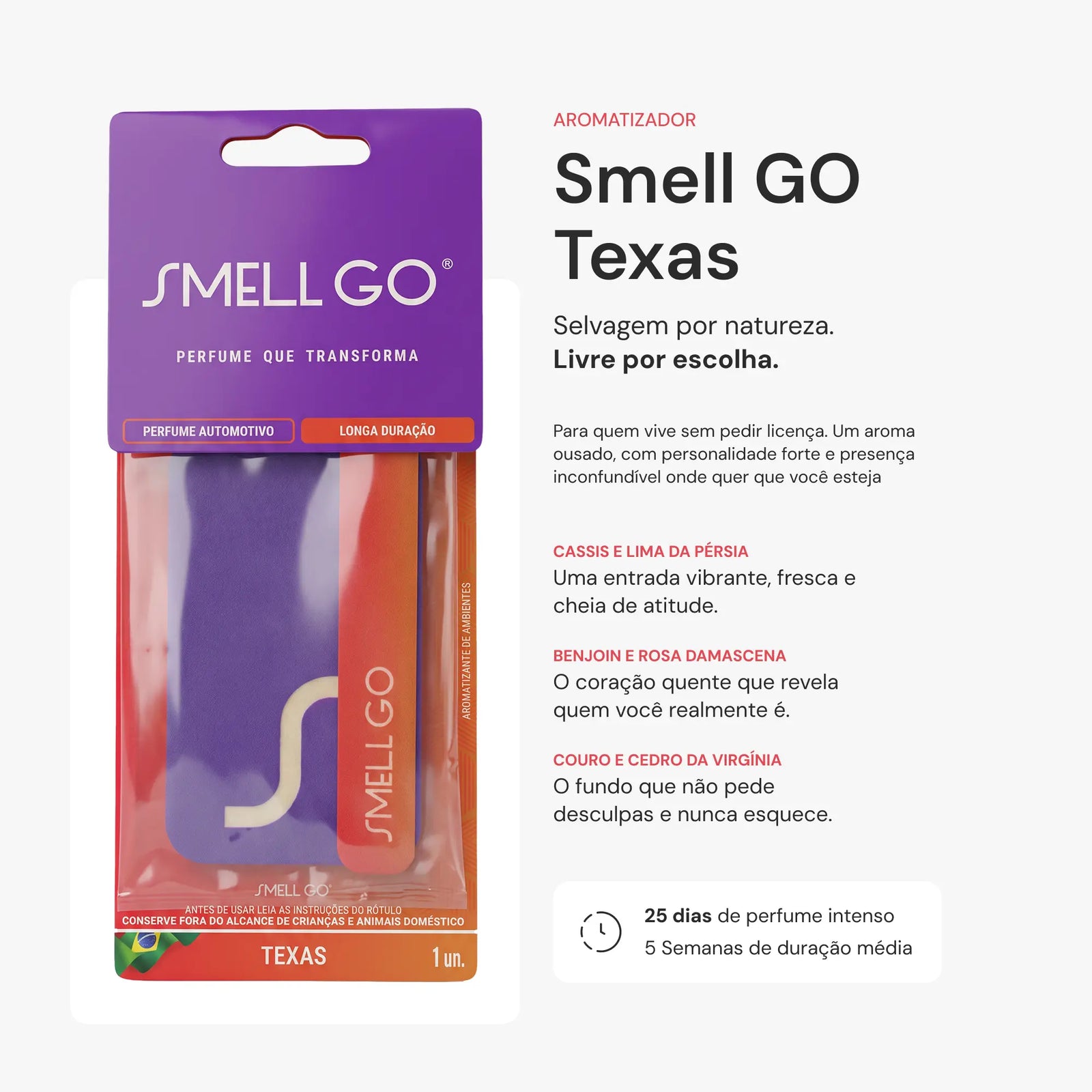 Aromatizador Smell Go